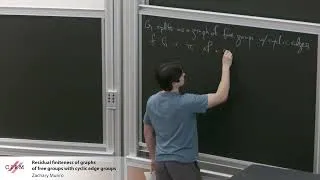 Miniature : Zachary Munro: Residual finiteness of graphs of free groups with cyclic edge groups