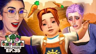 Miniature : La Génération CAROTTE commence enfin + CONCOURS🥕🎁 | Sims 4 Very Veggie Legacy EP.35