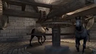 Miniature : Animation 3D du fonctionnement du moulin de la Citadelle