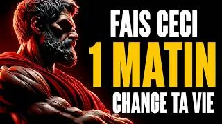 Miniature : FAIS CECI 1 MATIN et tu auras LA MEILLEURE JOURNÉE DE TA VIE | STOÏCISME