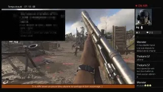 Miniature : LIVE [FR] (WW2) //Gameplay Zombie//Mon Retour Sur Youtube (Pas De Pub!!)