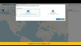 Miniature : Création d'une carte sur la puissance d'installation de l'éolien en France 2024 - CARTO-CONSEIL