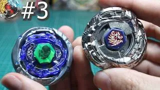 Miniature : Laboratoire Beyblade Personnalisé #3 – Phantom Orion Uranus Infini vs L-Drago Pro Max