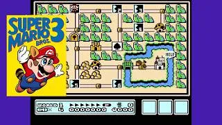 Miniature : Super Mario Bros 3 - Nintendo NES -  1er Niveau le Pays Vert