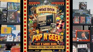 Miniature : POP N GEEK 3 : Retrogaming, invités de prestige et de belles rencontres !