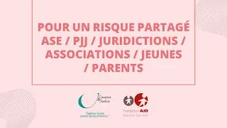 Miniature : Pour un risque partagé ASE/ PJJ/ juridictions / associations / jeunes/ parents