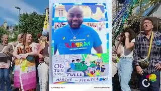 Miniature : Herman, réfugié du Cameroun, bénévole à la première Pride de Tulle