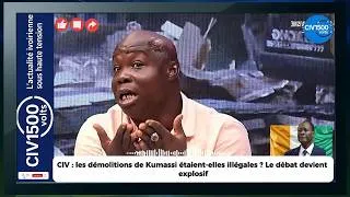 Miniature : CIV : qui a vraiment autorisé les démolitions de Kumassi ? Alou Brou recherché en justice