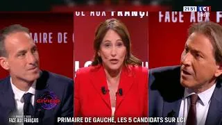 Miniature : Primaire PS sous HAUTE TENSION Ségolène Royal distribue des K.O