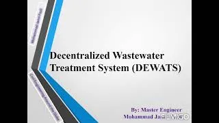 Miniature : Decentralized Wastewater Treatment System (DEWATS) - Part 1