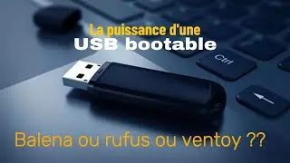 Miniature : La puissance de la clé bootable Balena Etcher , Rufus ou Ventoy ?