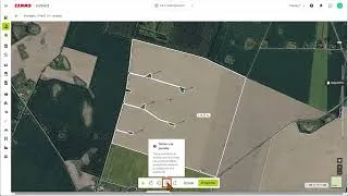 Miniature : CLAAS connect - Comment fusionner ou diviser les parcelles