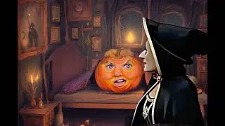 Miniature : « la sorcière et la citrouille » dans l' émission déjantée special Halloween de CLADYS ART