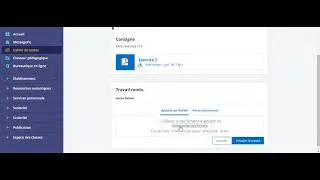 Miniature : Déposer un devoir sur l'ENT Webcollège