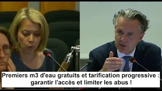 Miniature : Premiers m3 d'eau gratuits et tarification progressive : garantir l'accès et limiter les abus !