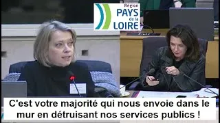 Miniature : C'est votre majorité qui nous envoie dans le mur en détruisant nos services publics.