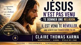 Miniature : ⚡ JÉSUS N’EST PAS VENU TE DONNER UNE RELIGION.