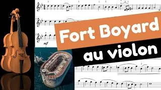 Miniature : Fort Boyard - Violon - Partition