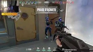 Miniature : Valorant FR/non classé/Je suis débutant dans le jeu/go up niv