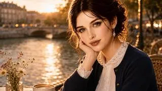 Miniature : French Chanson Café ☕Timeless Paris Romance | Vintage Love Songs from the Golden Era |Clara Chanson