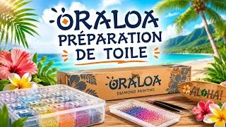 Miniature : Diamond Painting blabla préparation de toile Grrrrrr Kellogg’s @oraloa 