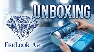 Miniature : Diamond Painting Unboxing partenariat Nouveau Lily Maiden #feelookart 