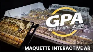 Miniature : GPA MAQUETTE INTERACTIVE AR 2024 | Projection Mapping