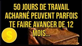 Miniature : 50 JOURS de Travail Acharné Peuvent Parfois te Faire Avancer de 12 Mois…