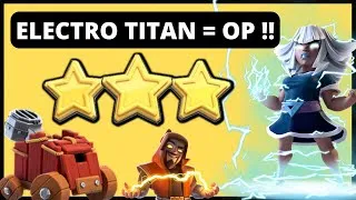 Miniature : TOP 3 des meilleures compo electro titan ! Stratégies d'attaque electro titan sur clash of clans !