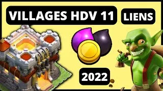 Miniature : LES 3 MEILLEURES BASE HDV 11 FARMING EN 2022 SUR CLASH OF CLANS !