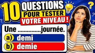 Miniature : Seuls les VRAIS experts en français auront 10/10