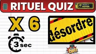 Miniature : Gym Mémoire Désordre : Votre cerveau est-il prêt pour la Table de 6 ? 🧠 (#6)