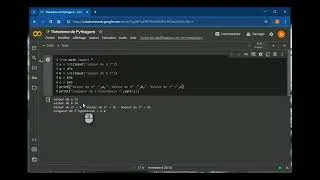 Miniature : Python au collège - Théorème de Pythagore