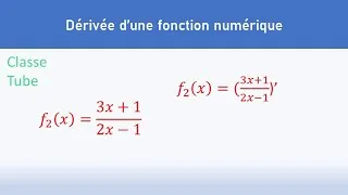 Miniature : dérivée d'une fonction rationnelle 🥳-مشتقة دالة جذرية