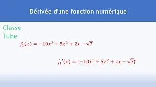 Miniature : Dérivée d'une fonction (polynome)- مشتقة دالة حدودية👏👍