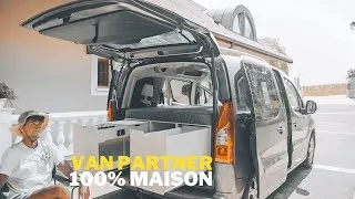 Miniature : Aménagement d'un Peugeot Partner/Citroën Berlingo en Van.