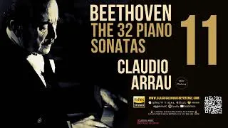 Miniature : Beethoven: Piano Sonata No. 11, Op. 22 (reference recording: Claudio Arrau / Remastered)