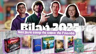 Miniature : 🏆 Le Top 5 de nos jeux préférés en 2025 !