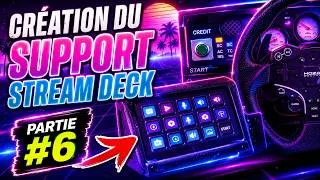 Miniature : Partie #6 | Borne d'arcade Sega F355 Challenge - Création du support stream deck.