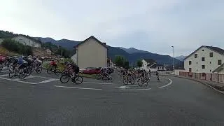 Miniature : Passage étape tour de France cyclos amateurs Ugine 2025