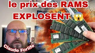 Miniature : Le prix de la RAM explose 😱 L'ia en cause ?