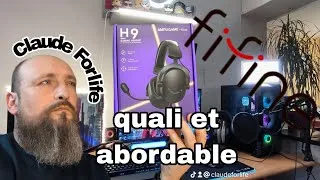 Miniature : #fifine #fifineh9 #casquegaming #pascher Fifine H9 le micro caque idéale