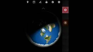 Miniature : débat imprévu entre musulmans en début de live puis retour au sujet : l'appli Flat earth .
