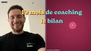 Miniature : "Il y a un avant et un après coaching dans ma vie 🥰" (Fanny dans VegaCrocoFit)