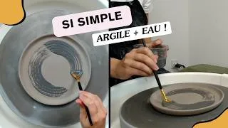 Miniature : Recette engobe pas à pas : argile, colorant, application  #0076