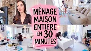 Miniature : ✨MOTIVATION BACK TO SCHOOL || MÉNAGE MAISON ENTIÈRE EN 30 MINUTES !!!