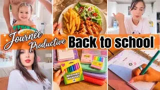 Miniature : RETOUR À L’ÉCOLE 2026 JOURNÉE PRODUCTIVE | ORGANISATION | REPAS FACILE 