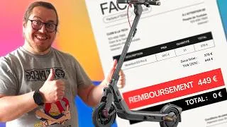 Miniature : J'ai acheté gratuitement cette trottinette électrique ! Ninebot E3 PRO E