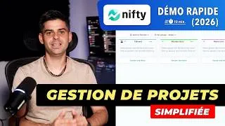 Miniature : Nifty PM – Démo rapide : logiciel de gestion de projet simple et efficace