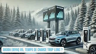 Miniature : Recharge Skoda Enyaq 85 - 2023 - 0°C - 5 à 85% - rapide, vraiment ?